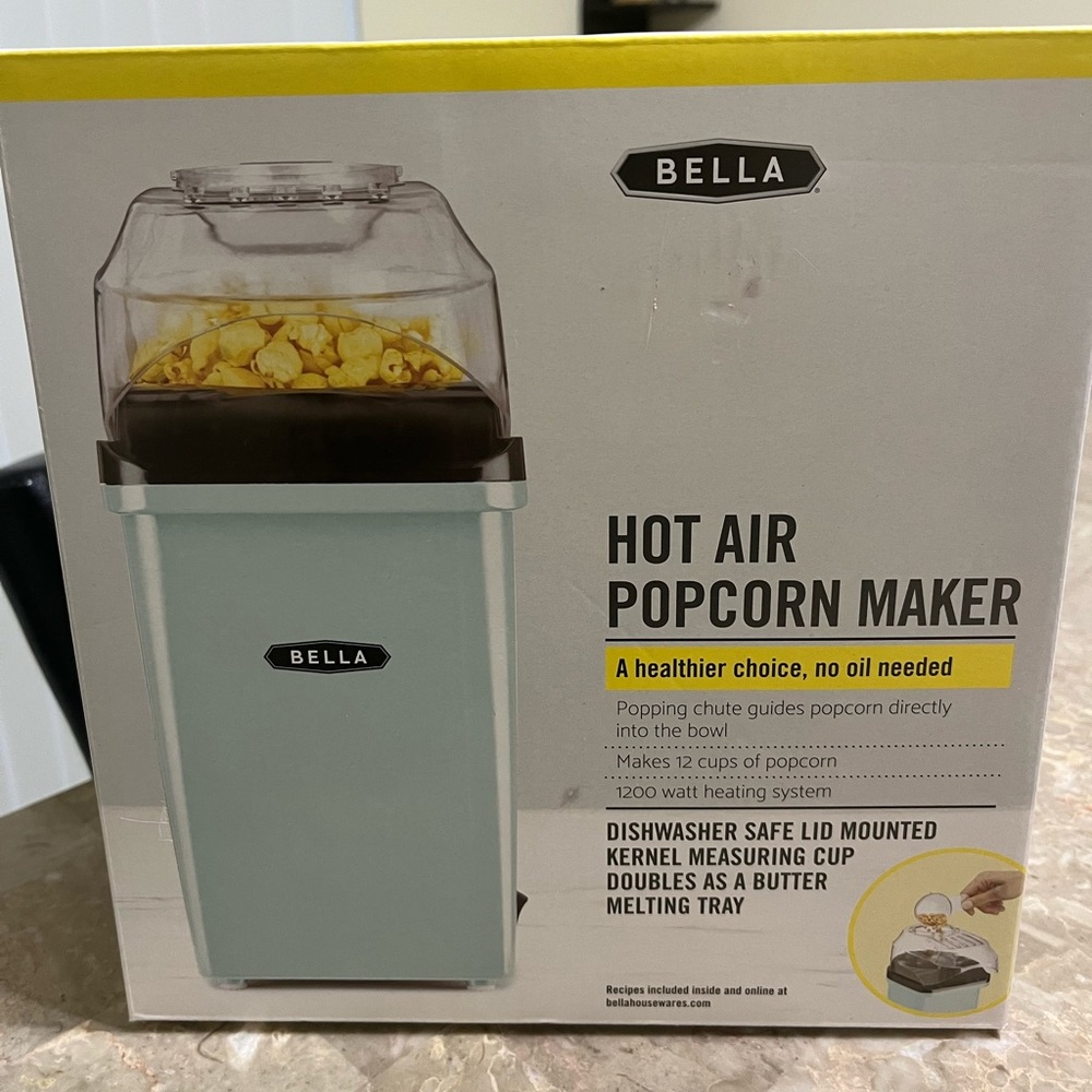 Bella hot Air Popcorn Maker